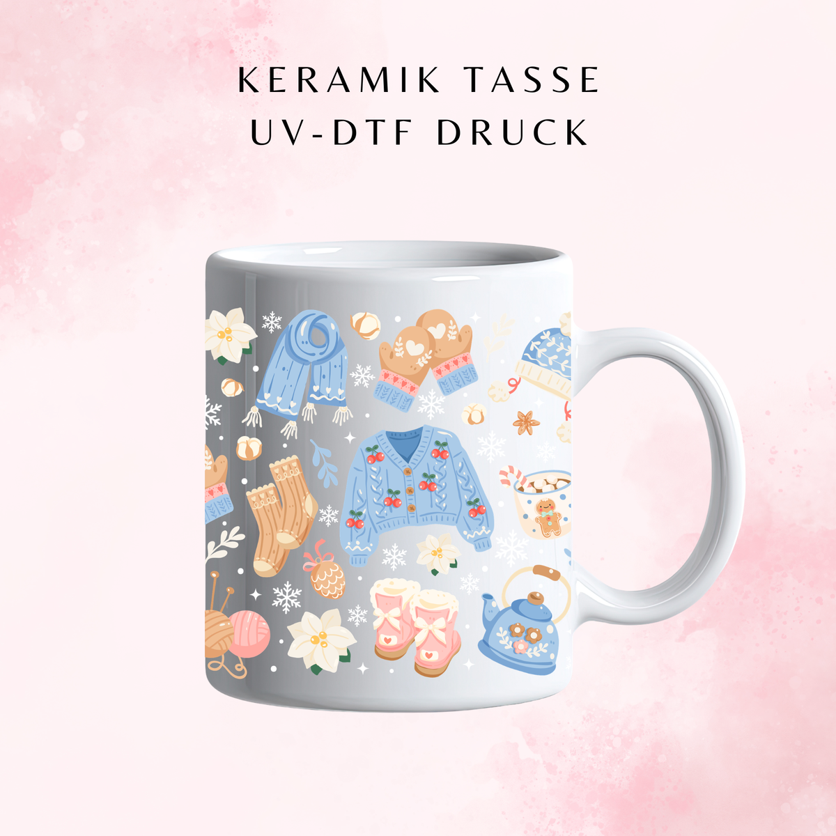 Christmas Cozy Winter Keramiktasse | 11 oz
