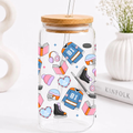 Hockey Romance Trinkglas | 16 oz