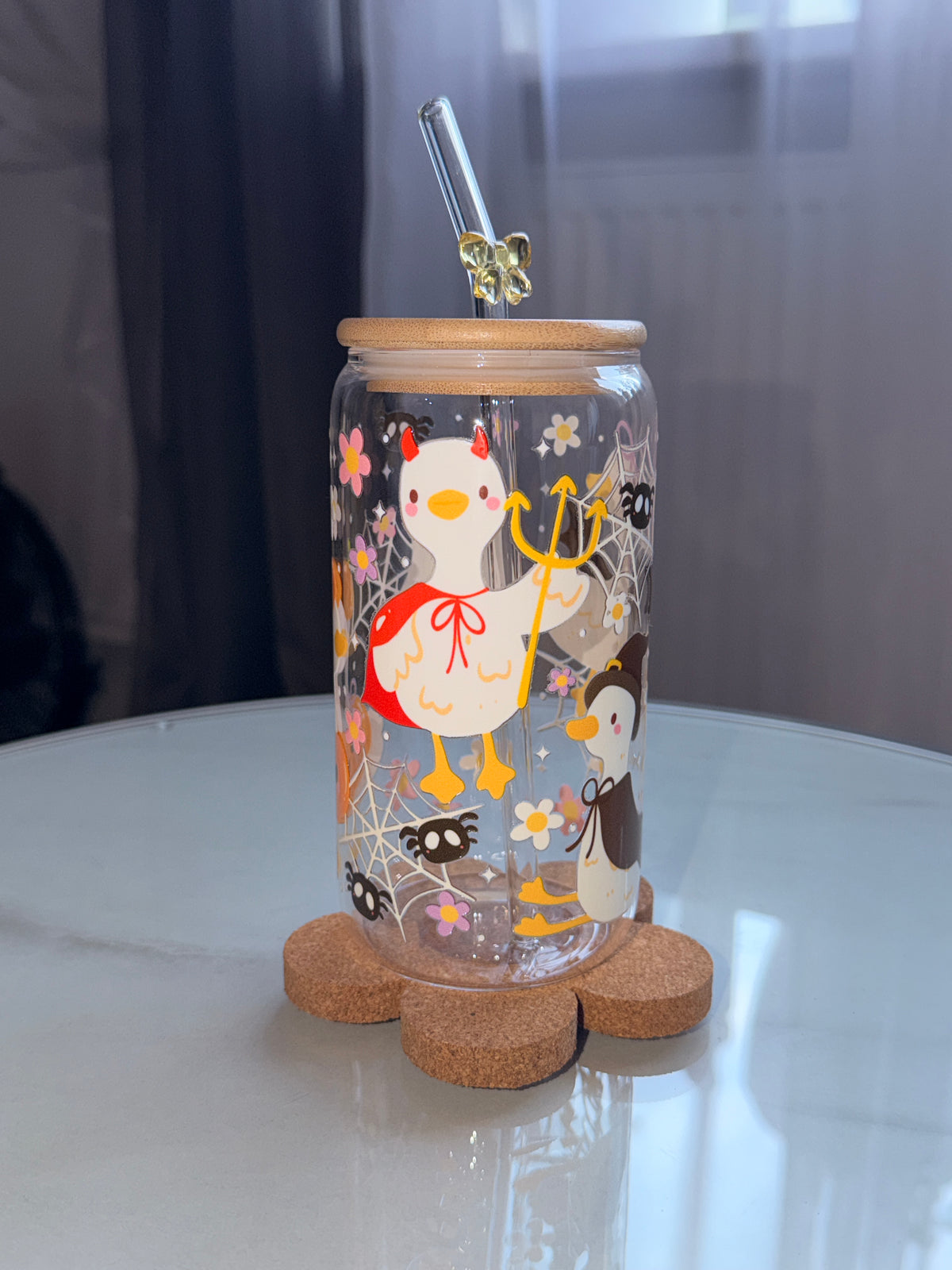 Spooky Silly Goose Trinkglas | 16 oz