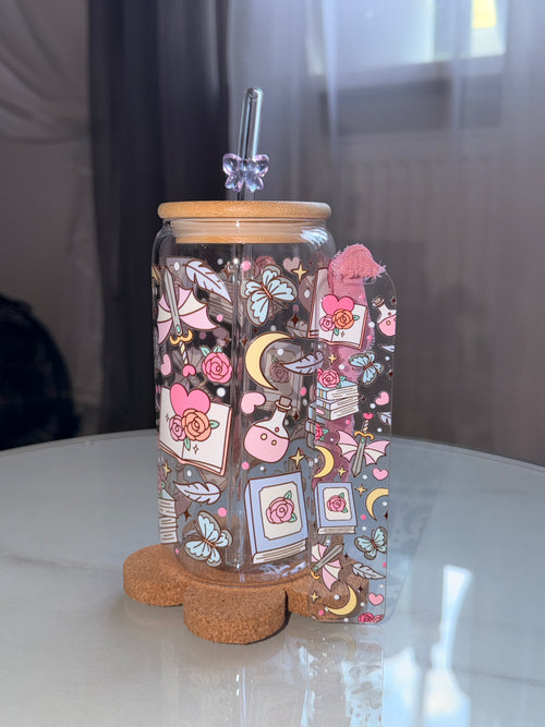 Addicted to Romantasy  – Reading Set | Glas & Lesezeichen
