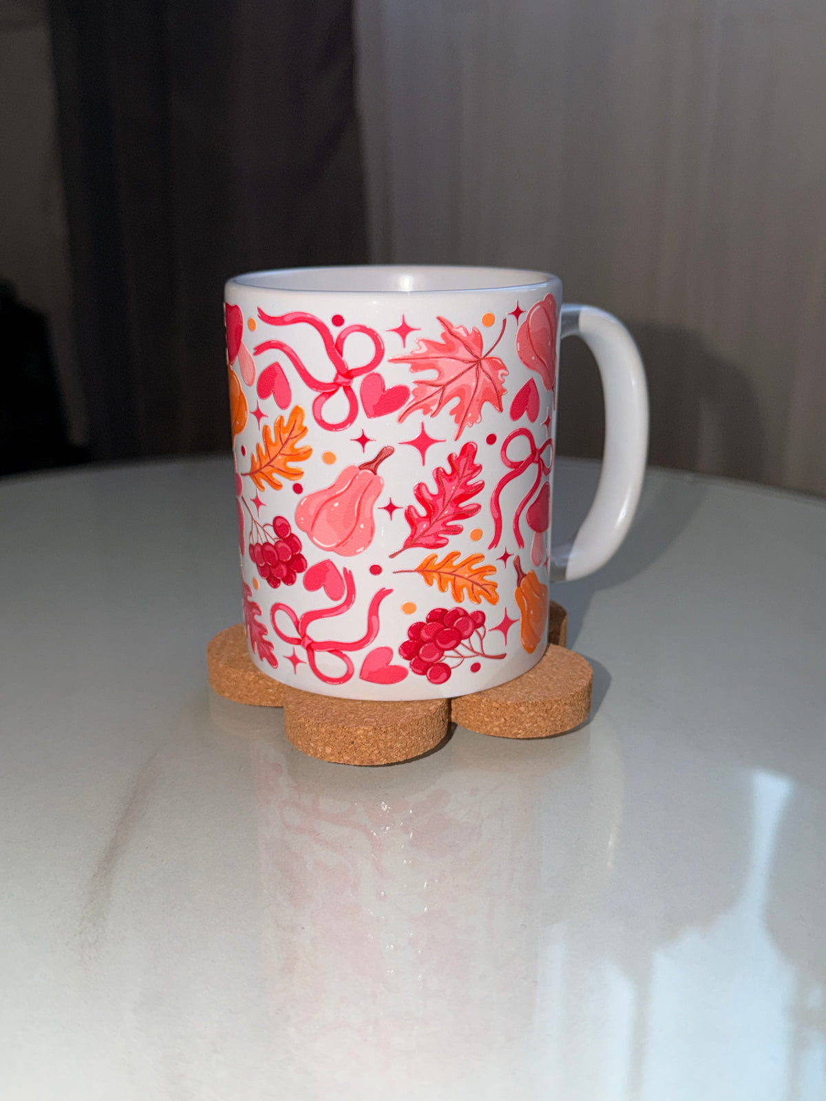 Pink Autumn Keramiktasse | 11 oz