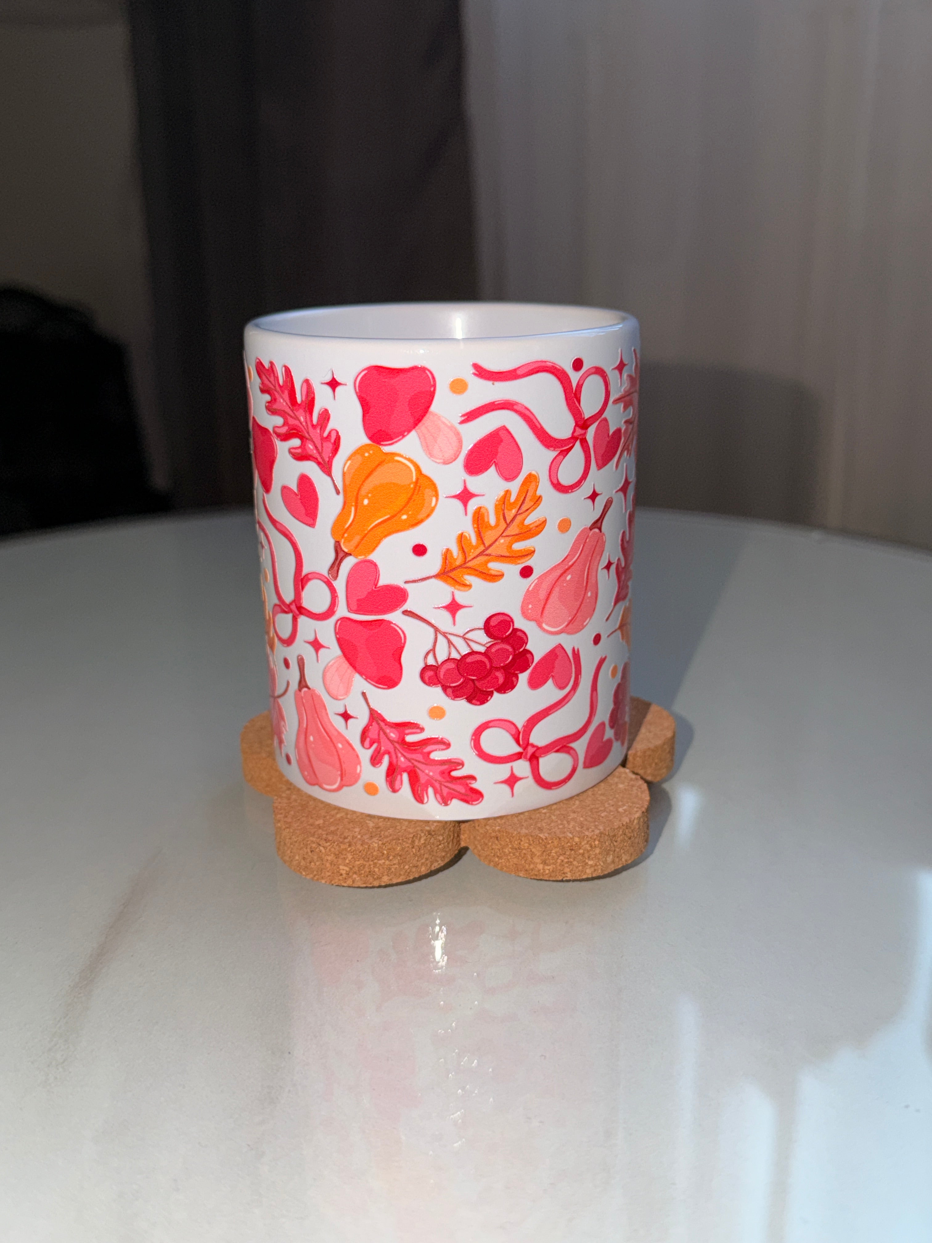 Pink Autumn Keramiktasse | 11 oz