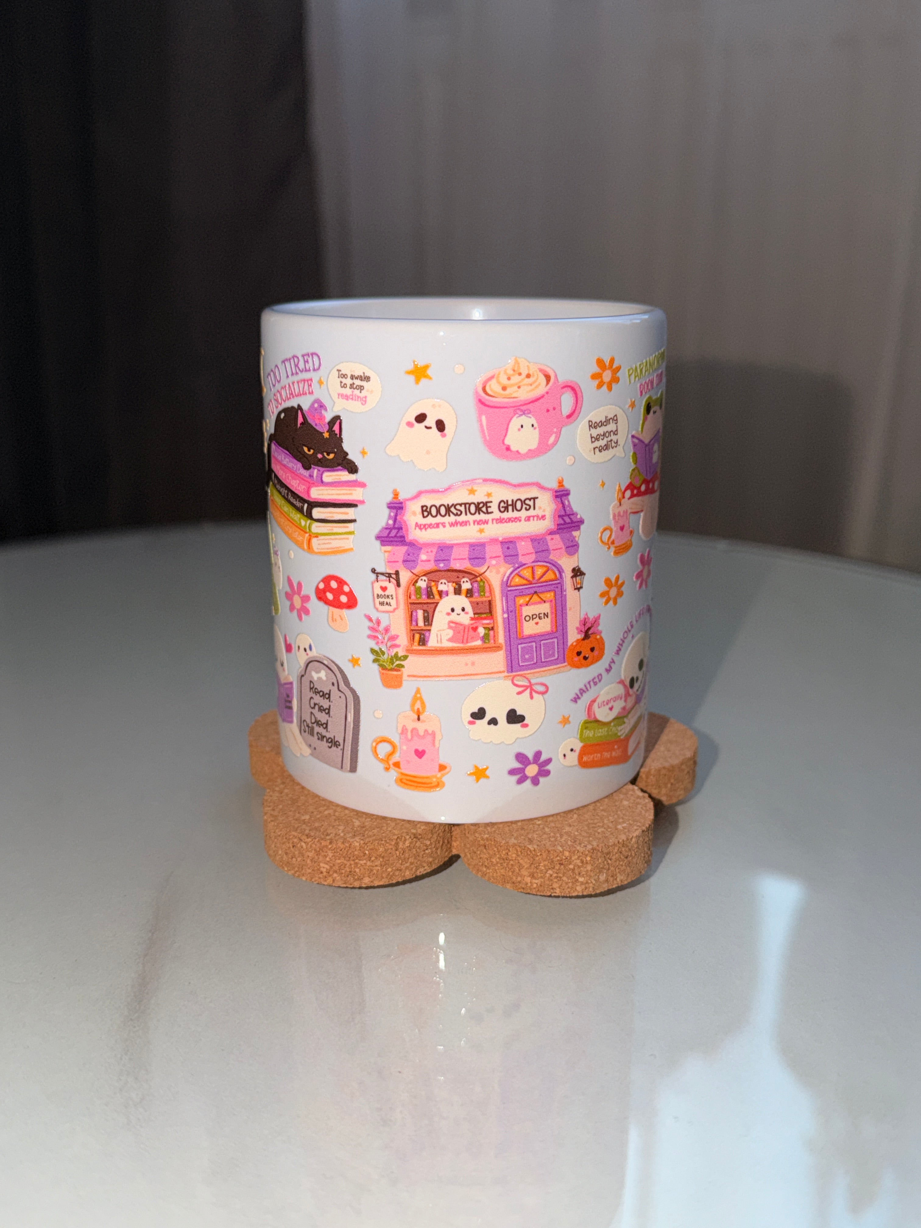 Halloween Books Keramiktasse | 11 oz