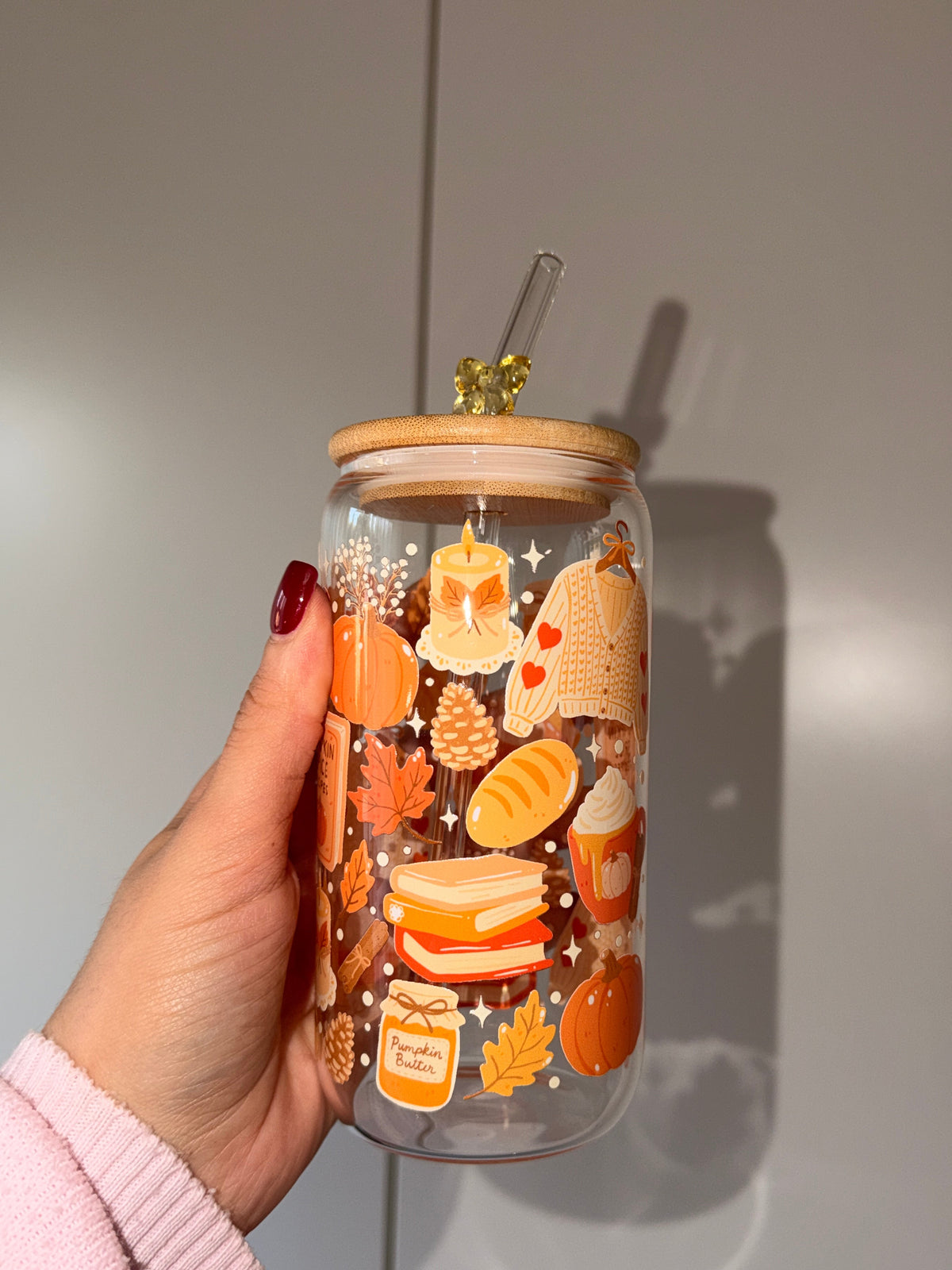 Pumpkin Spice Trinkglas | 16 oz