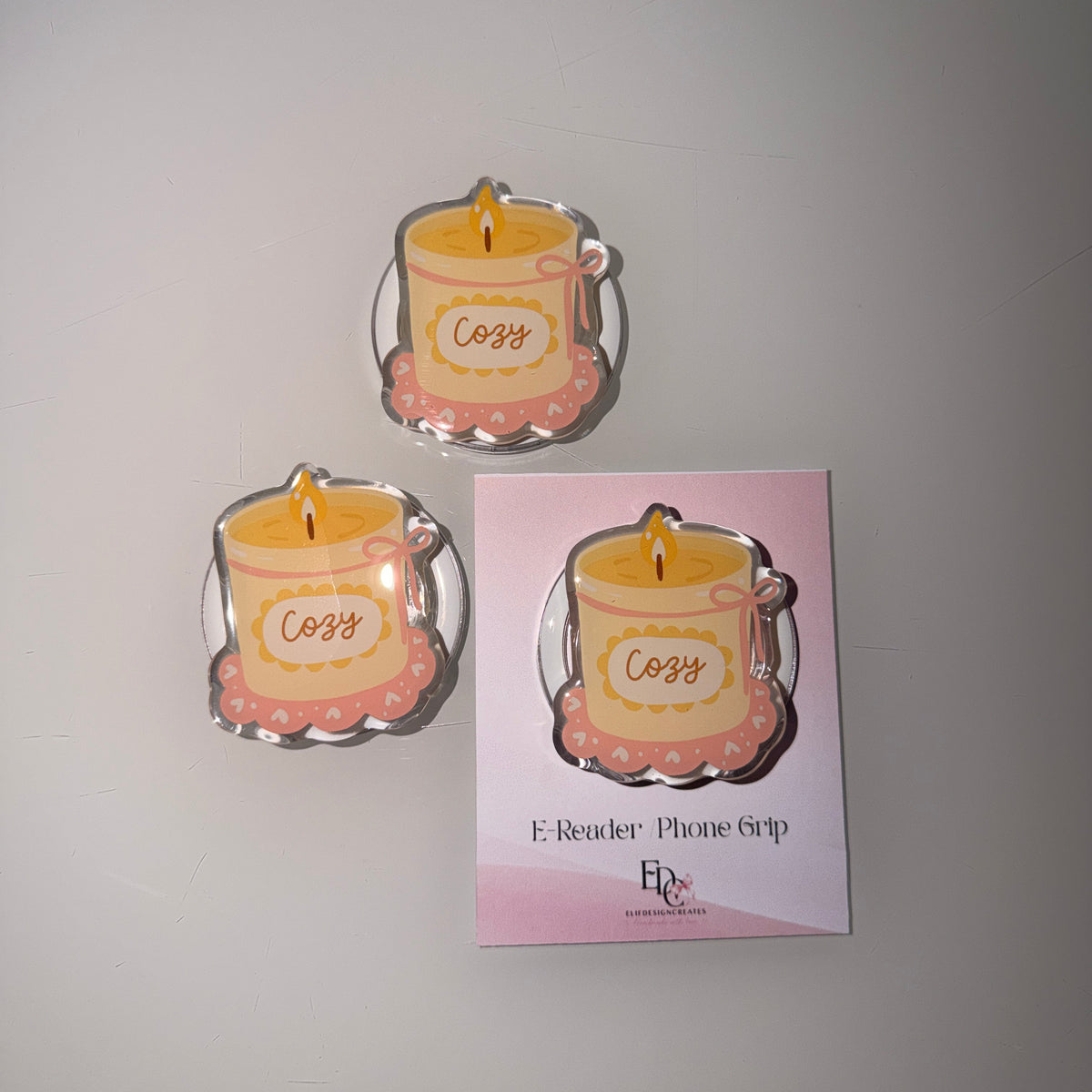 Cozy E-Reader / Phone Grip
