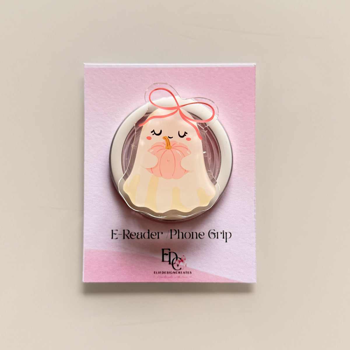 Sweet Ghost E-Reader / Phone Grip