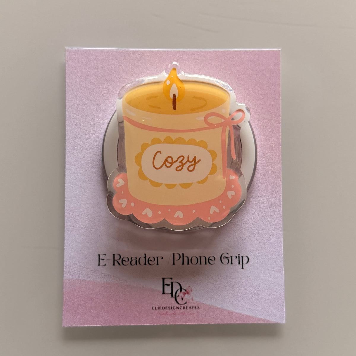 Cozy E-Reader / Phone Grip