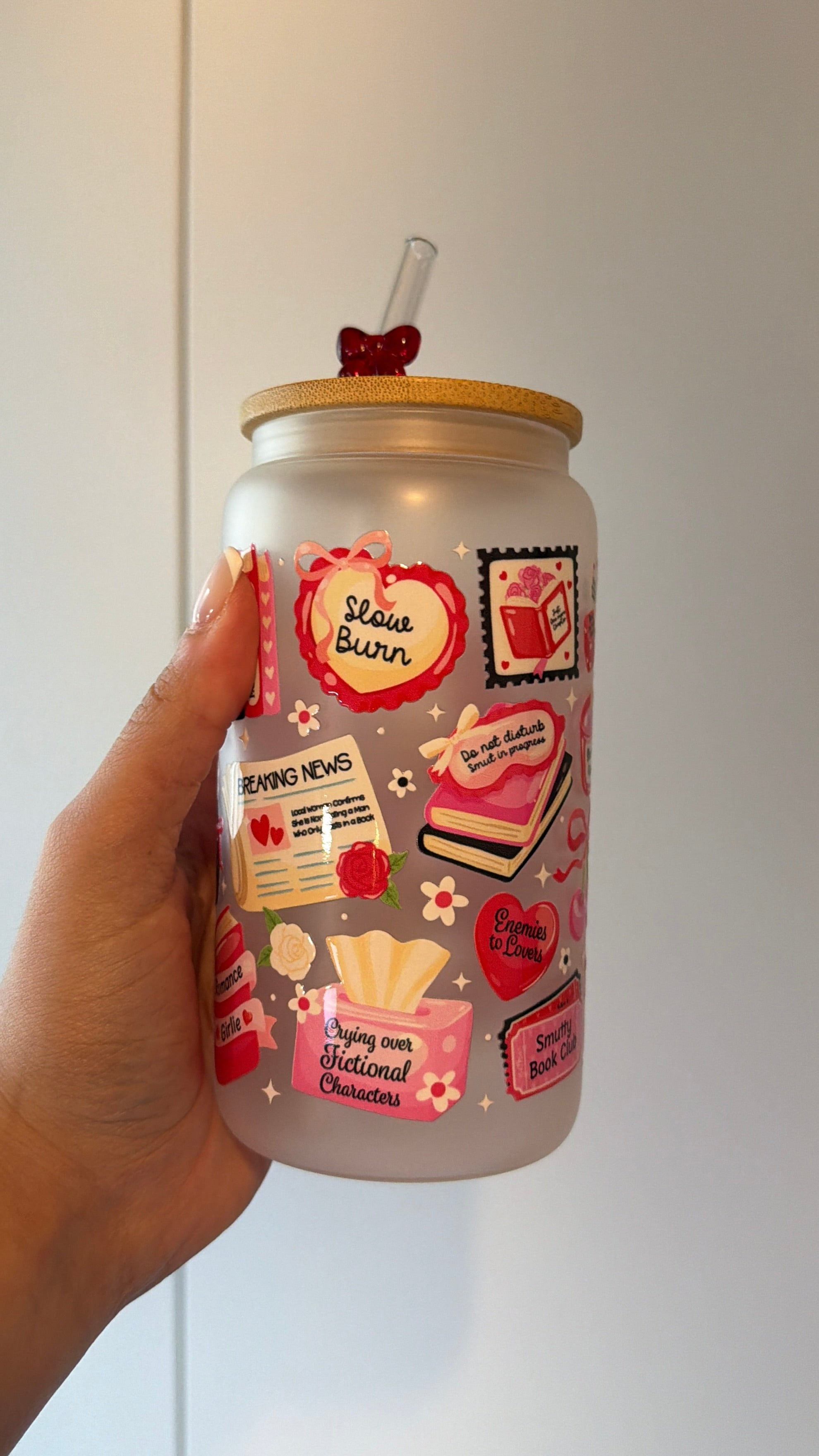 Slow Burn Girlie Trinkglas | 16 oz