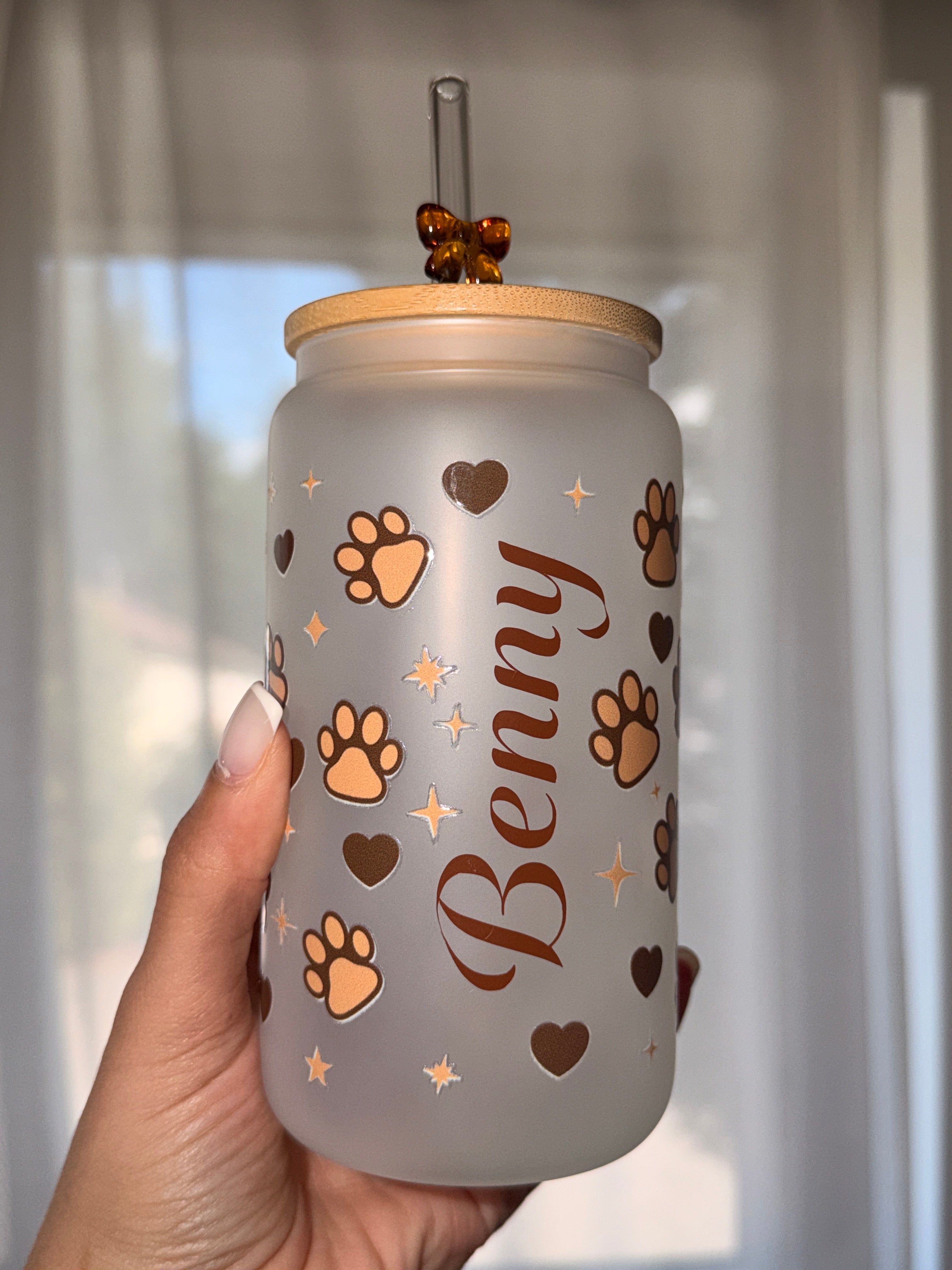 Dein persönliches Live-Trinkglas 🍓🍋🍊 | 16 oz