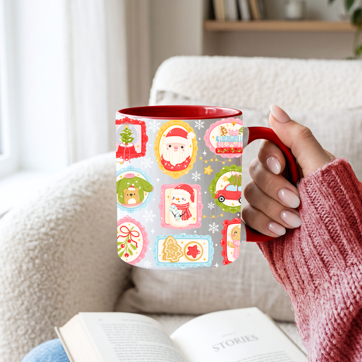 Christmas Potraits Keramiktass | 11 oz
