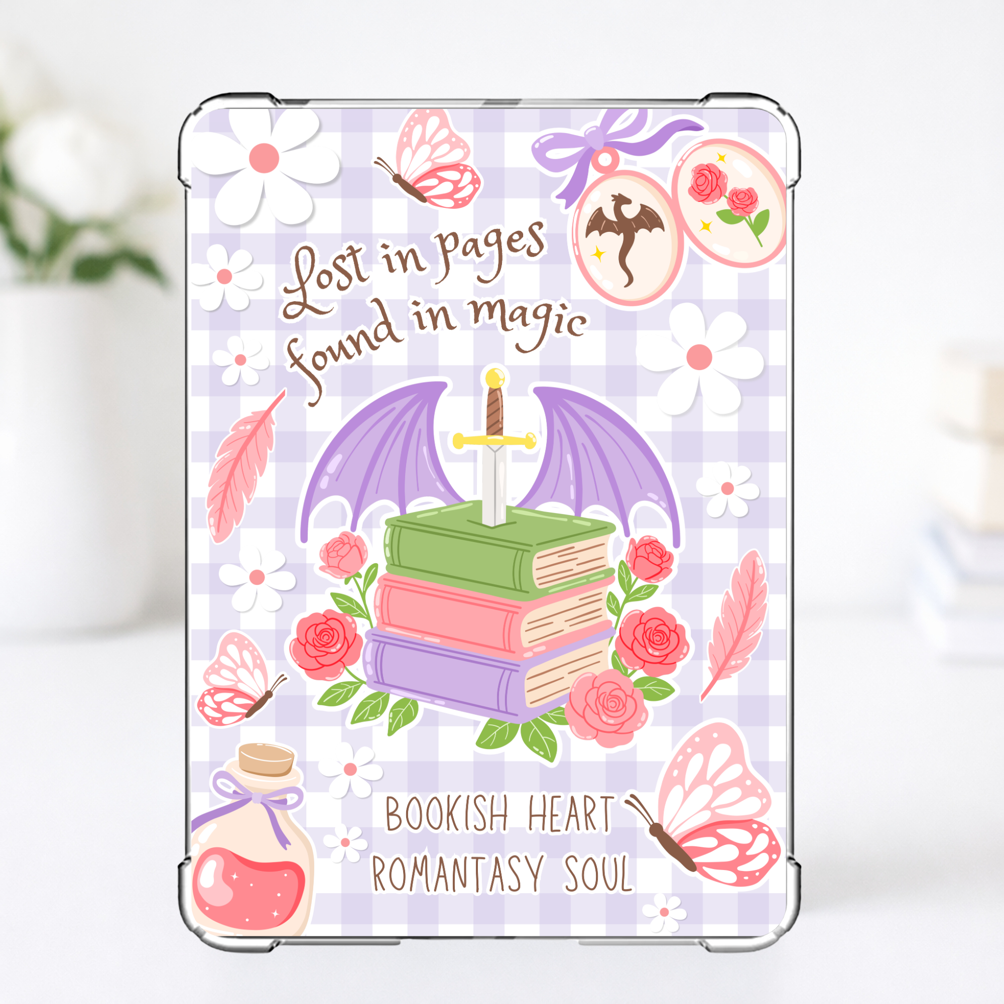Hot Girls Read Romantasy Kindle Insert