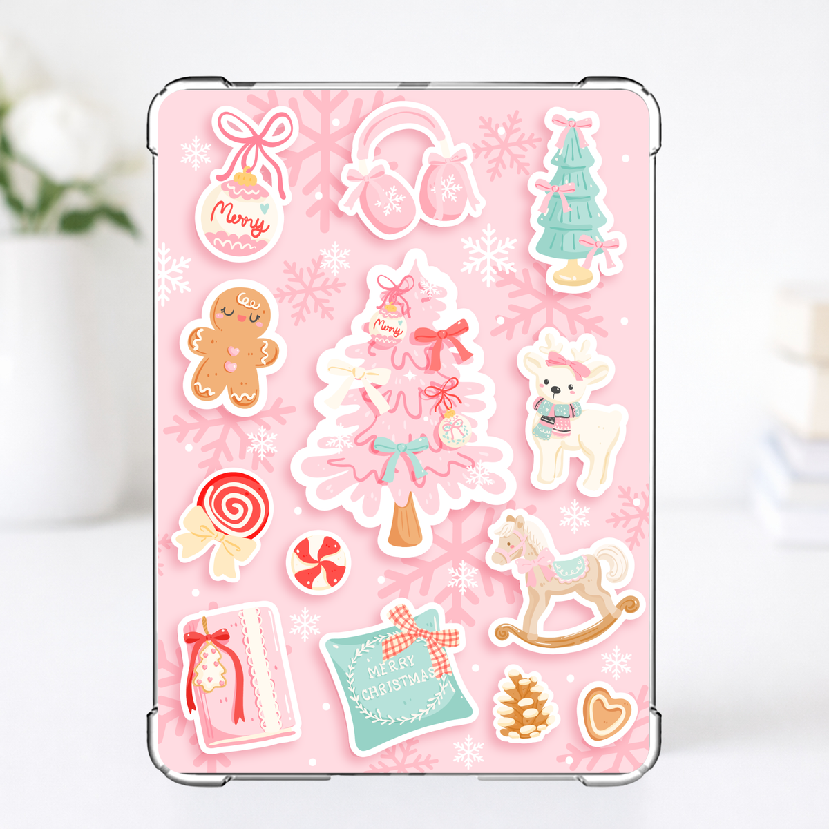 Christmas Messy Coquette Kindle Motiv 1