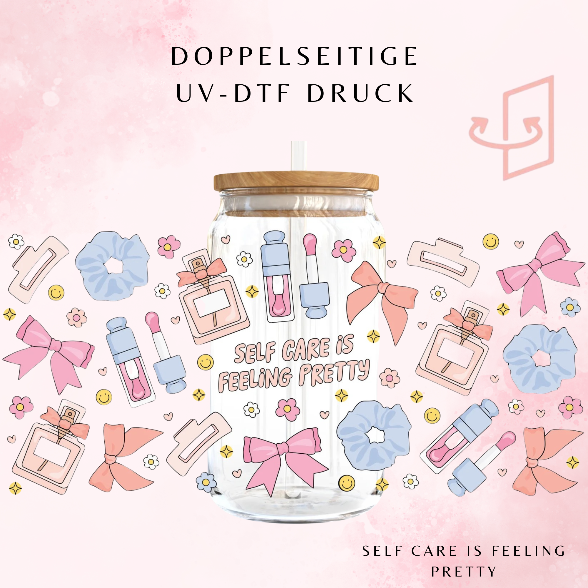 Self Care Is Feeling Pretty 🎀💪 | 16 oz Pre-Order
