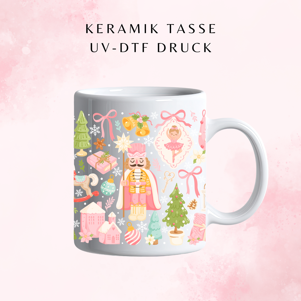Christmas Nussknacker Pastel Keramiktasse | 11 oz