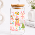 Christmas Nussknacker Pastel Trinkglas | 16 oz
