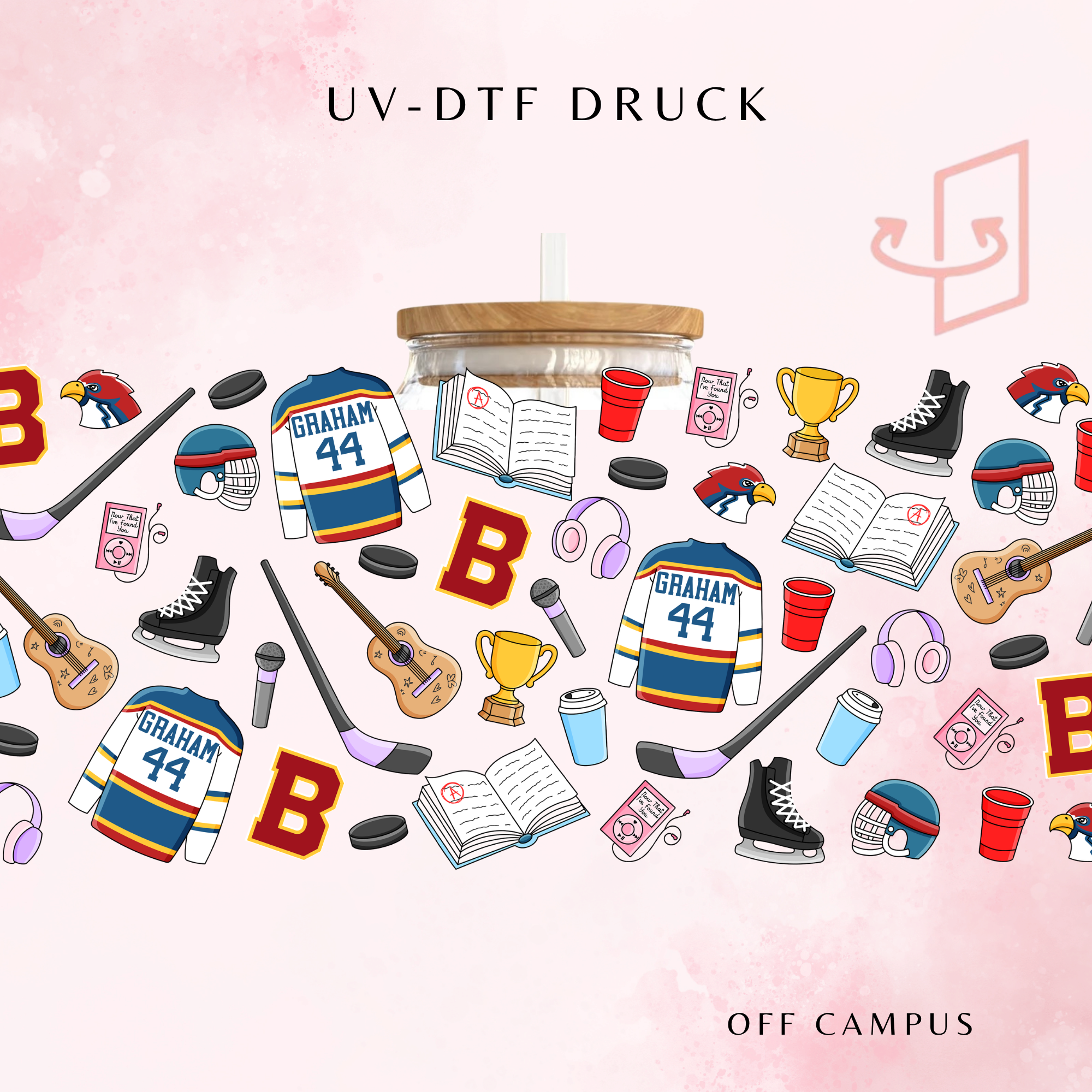 Off Campus Trinkglas | 16 oz