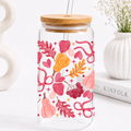 Pink Autumn Trinkglas | 16 oz