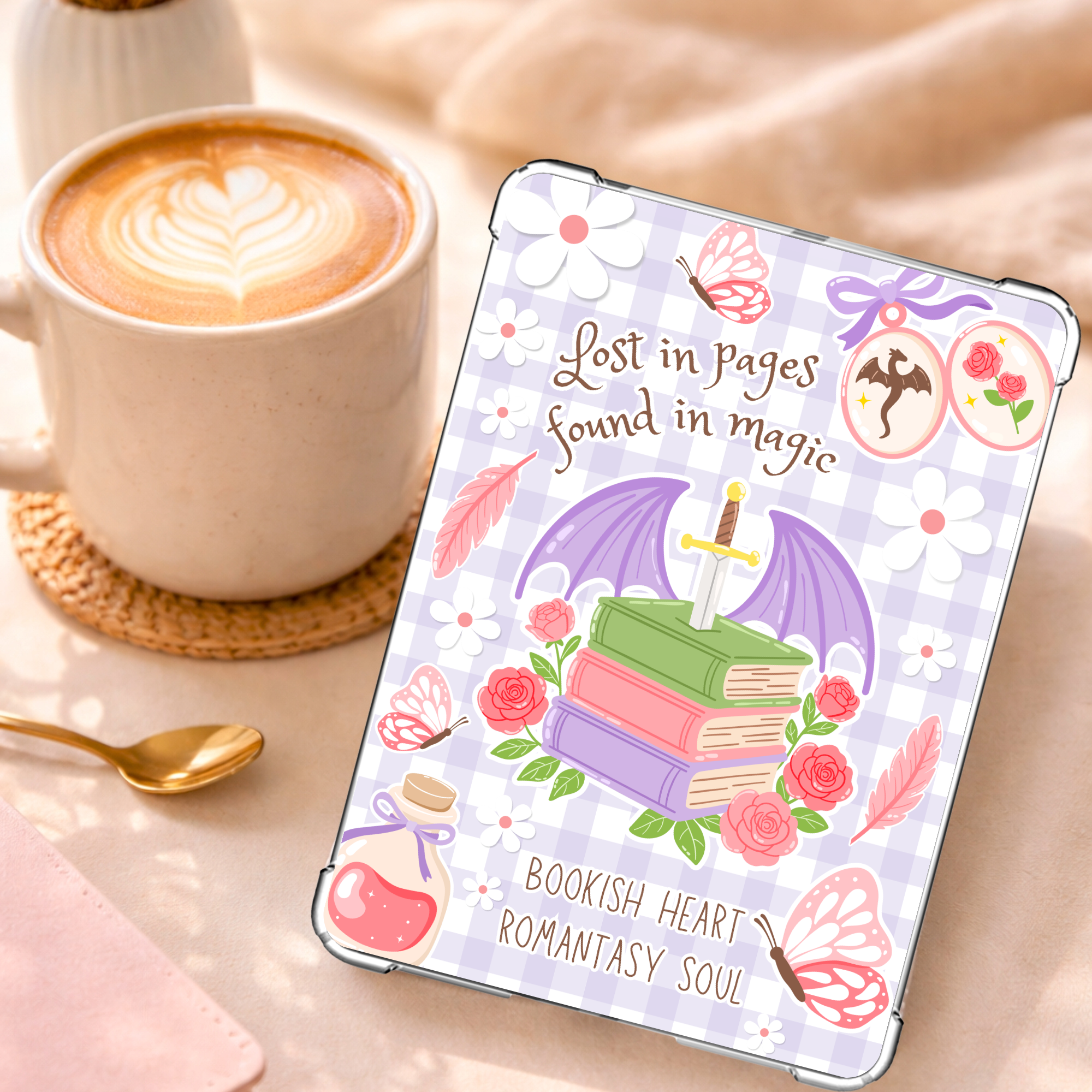 Hot Girls Read Romantasy Kindle Insert