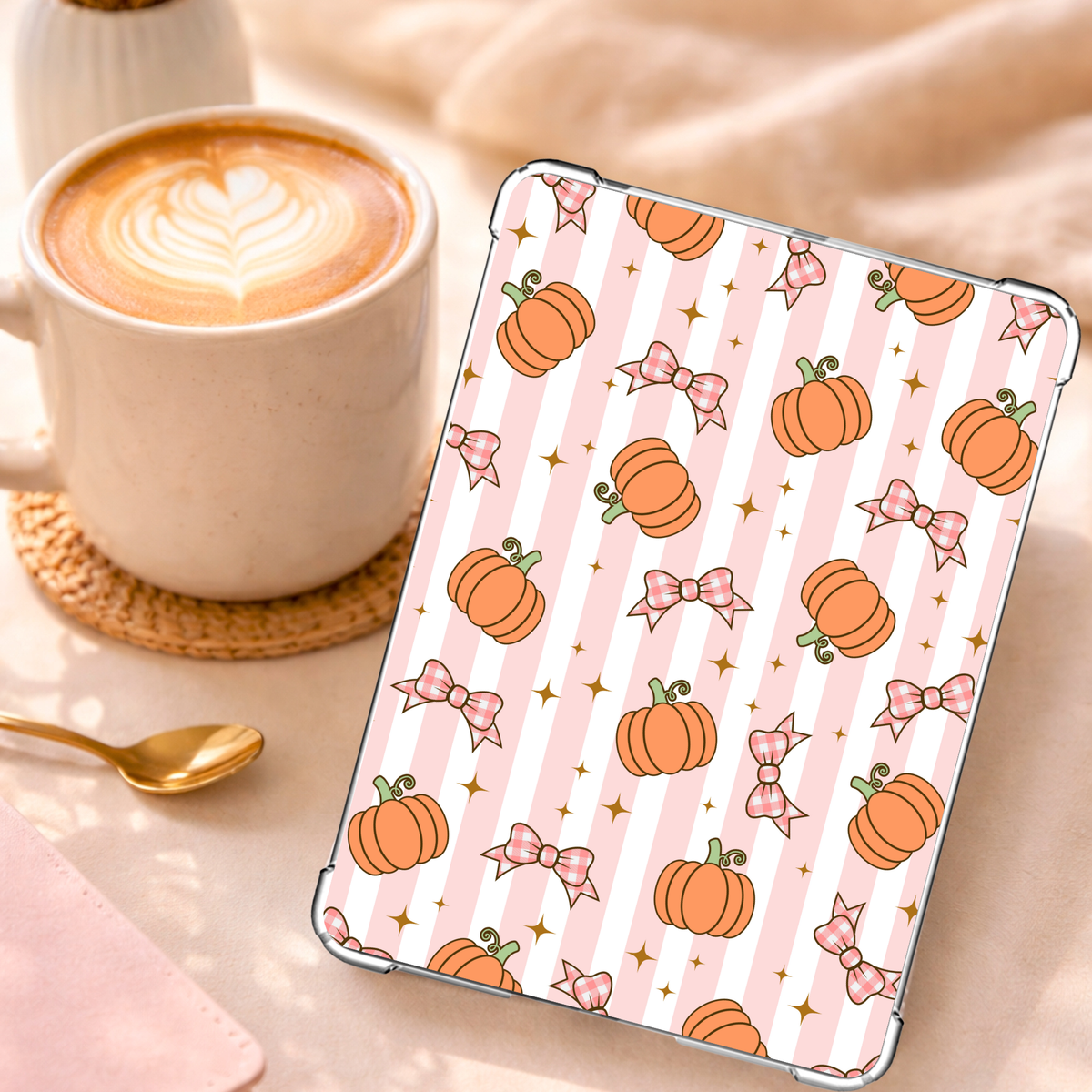 Pumpkin Bow Kindle Insert