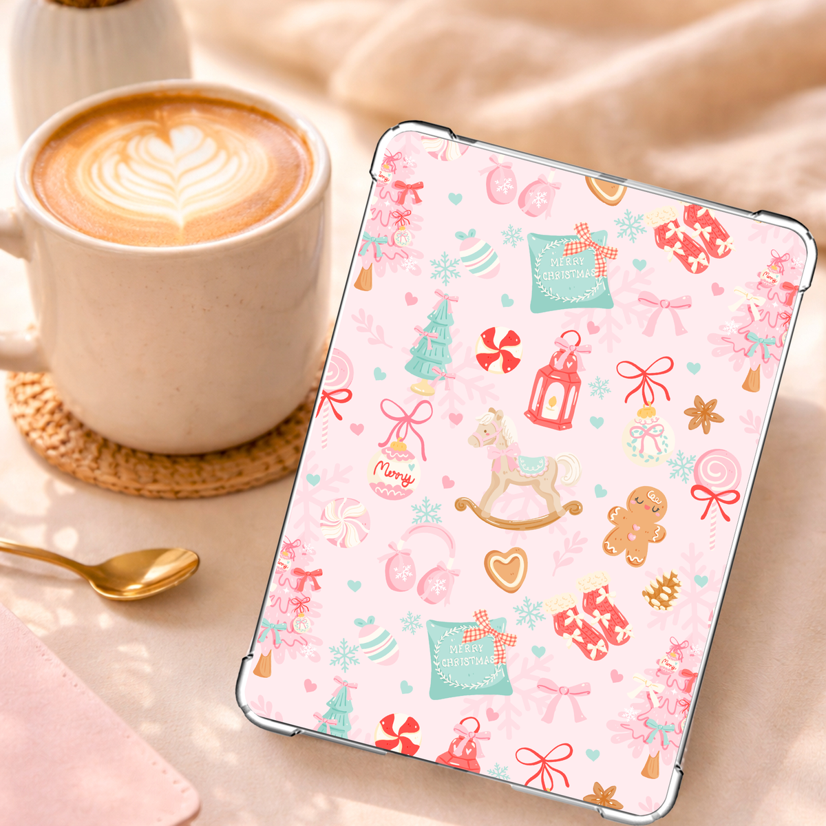 Christmas Messy Coquette Kindle Motiv 2