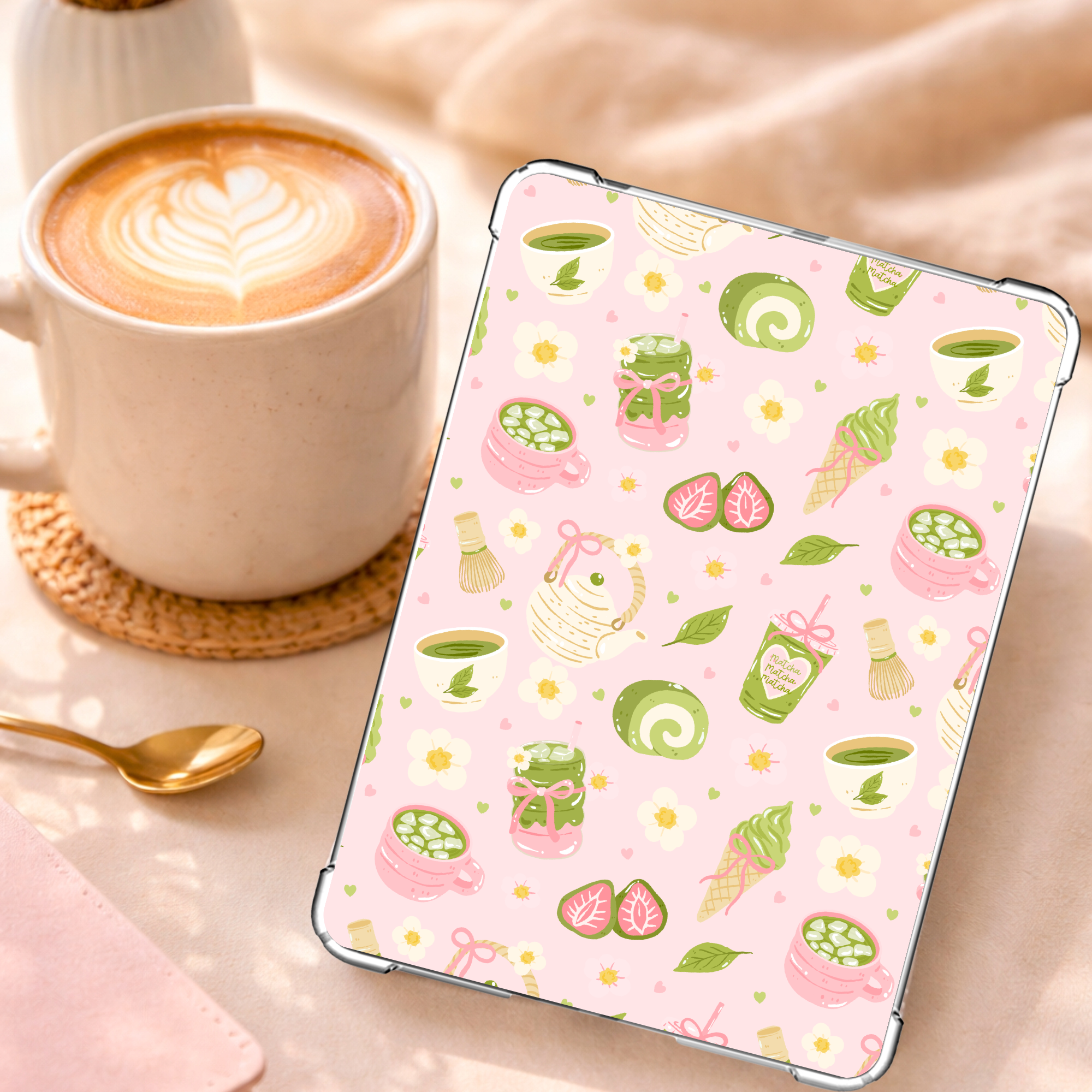 Matcha Girly Kindle Insert