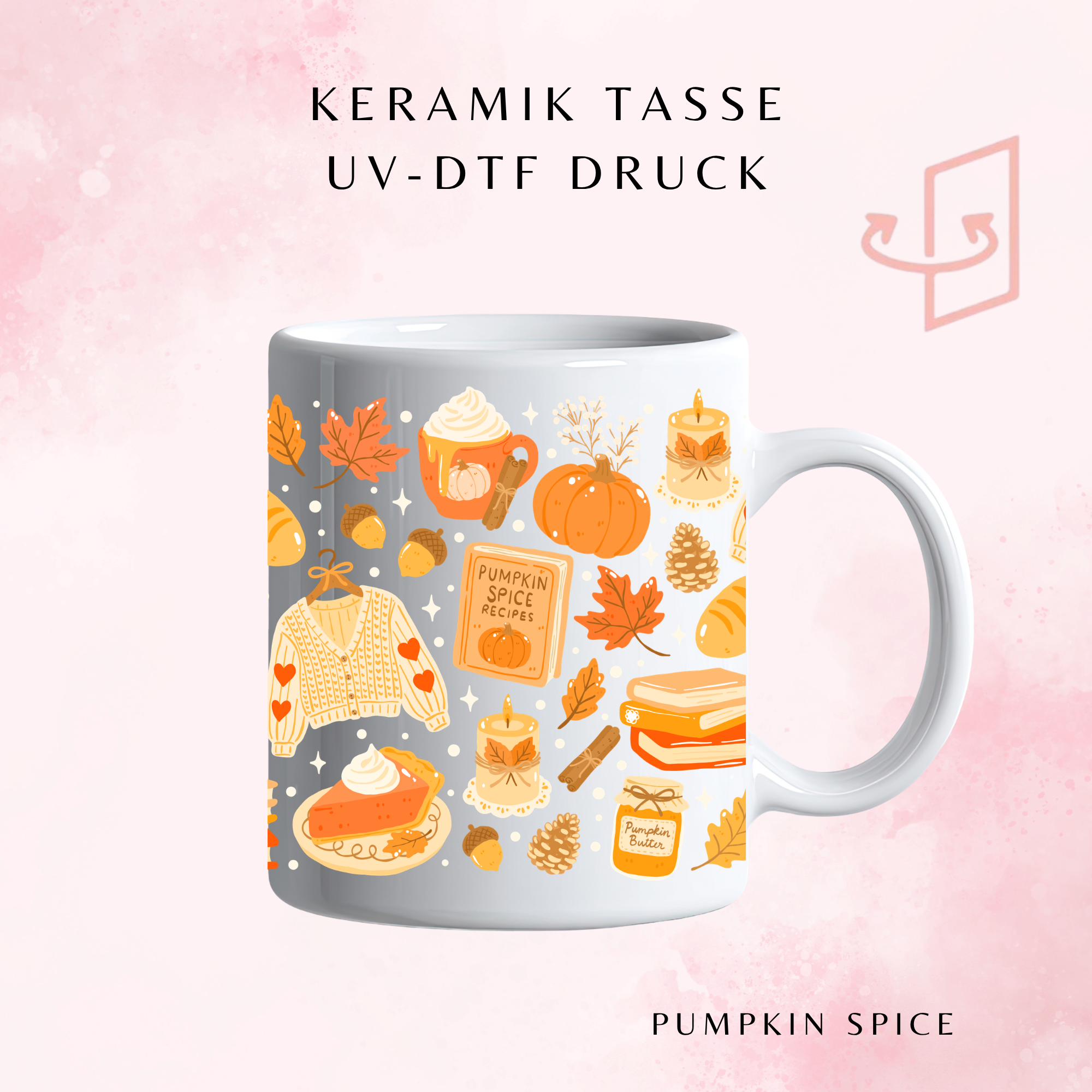 Pumpkin Spice Keramiktasse | 11 oz